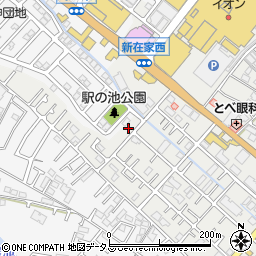 兵庫県加古川市平岡町新在家686-10周辺の地図