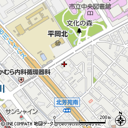 兵庫県加古川市平岡町新在家1480-7周辺の地図