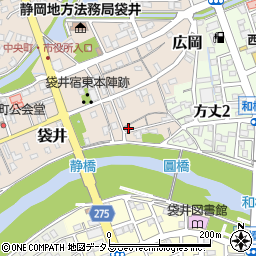 静岡県袋井市袋井269-5周辺の地図