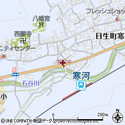 岡山県備前市日生町寒河1108周辺の地図