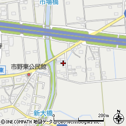 静岡県浜松市中央区市野町1320周辺の地図