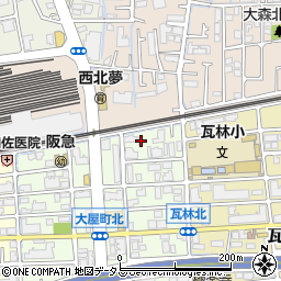 ウィルコート・Ｓ・松井　Ｂ棟周辺の地図
