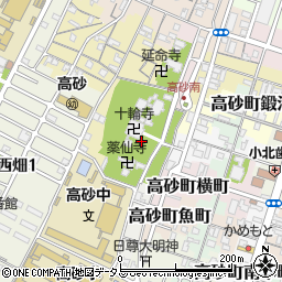 兵庫県高砂市高砂町横町周辺の地図