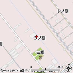 愛知県豊橋市神野新田町ソノ割周辺の地図