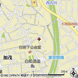 静岡県菊川市加茂659周辺の地図