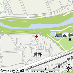 静岡県袋井市愛野2686-1周辺の地図