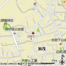 静岡県菊川市加茂825-1周辺の地図