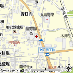 京都府木津川市山城町上狛東作り道42周辺の地図
