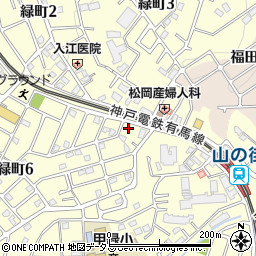 神戸サポート周辺の地図