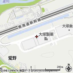 大塚製薬株式会社　袋井工場周辺の地図