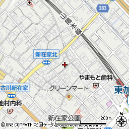 兵庫県加古川市平岡町新在家1053-5周辺の地図