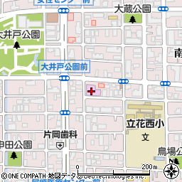 尼崎市立北図書館周辺の地図
