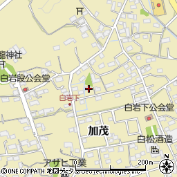 静岡県菊川市加茂767周辺の地図