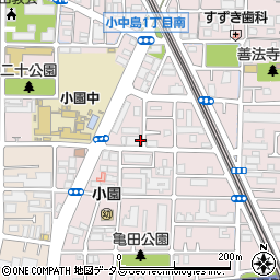 小中島診療所周辺の地図