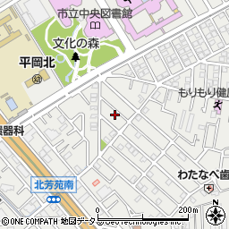 兵庫県加古川市平岡町新在家1745-290周辺の地図