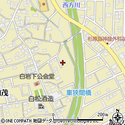 静岡県菊川市加茂657周辺の地図