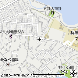 兵庫県加古川市平岡町新在家2171-6周辺の地図