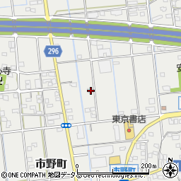 静岡県浜松市中央区市野町1833周辺の地図