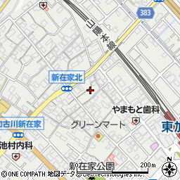 兵庫県加古川市平岡町新在家1053-7周辺の地図
