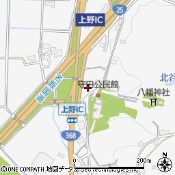 〒518-0824 三重県伊賀市守田町の地図