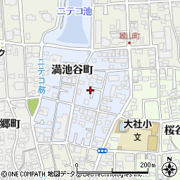 兵庫県西宮市満池谷町7周辺の地図