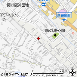 兵庫県加古川市平岡町新在家690-6周辺の地図