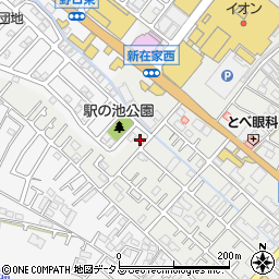 兵庫県加古川市平岡町新在家686-3周辺の地図