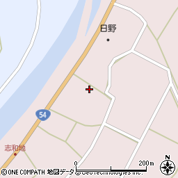 広島県三次市下志和地町164周辺の地図