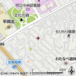 兵庫県加古川市平岡町新在家1745-280周辺の地図