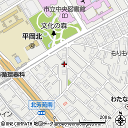 兵庫県加古川市平岡町新在家1745-333周辺の地図