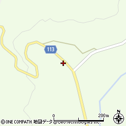 広島県山県郡北広島町奥中原121周辺の地図