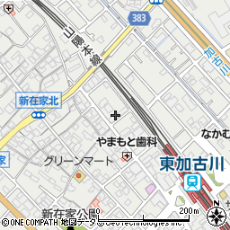 メガネのやまもと東加古川店周辺の地図