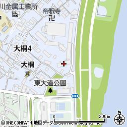 ベリスタ東淀川大桐ウェルカムコートＡ棟周辺の地図