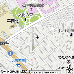 兵庫県加古川市平岡町新在家1745-289周辺の地図