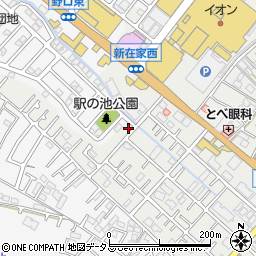 兵庫県加古川市平岡町新在家686-13周辺の地図