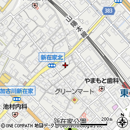 兵庫県加古川市平岡町新在家1047-1周辺の地図