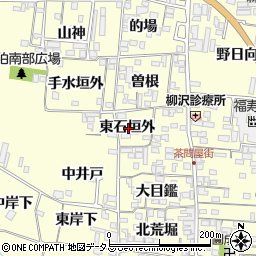 京都府木津川市山城町上狛東石垣外周辺の地図