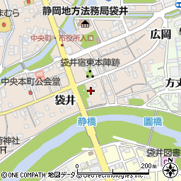 静岡県袋井市袋井144周辺の地図