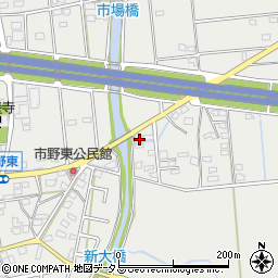 静岡県浜松市中央区市野町1321周辺の地図