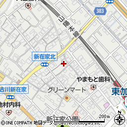 兵庫県加古川市平岡町新在家1056周辺の地図