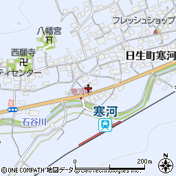 岡山県備前市日生町寒河1116周辺の地図