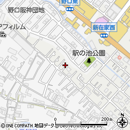 兵庫県加古川市平岡町新在家689-9周辺の地図