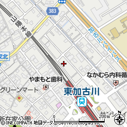兵庫県加古川市平岡町新在家1126-14周辺の地図