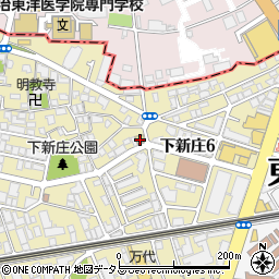 ファミリーマート小浦下新庄店周辺の地図