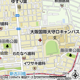 ライム・田坂周辺の地図