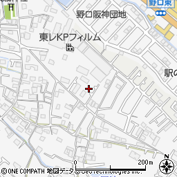 兵庫県加古川市野口町古大内528周辺の地図