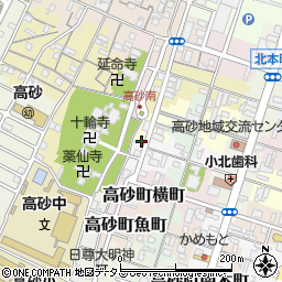 兵庫県高砂市高砂町鍛治屋町1378-1周辺の地図