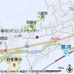 岡山県備前市日生町寒河1067周辺の地図