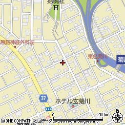 静岡県菊川市加茂5286周辺の地図