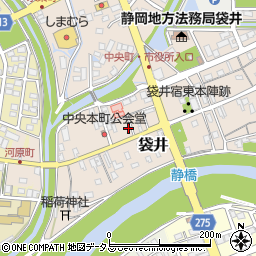 静岡県袋井市袋井53周辺の地図